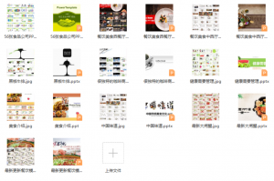 27 餐饮美食【20套】-知云阁资源站