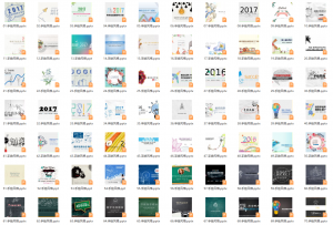 71 手绘风300套-知云阁资源站