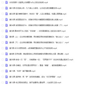 福尔摩斯的绝技，国内王牌读心师教你识透人心-知云阁资源站