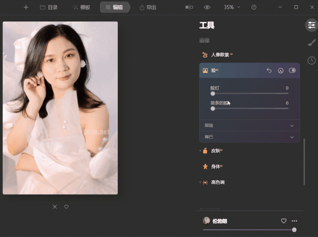 图片[2]-Luminar AI——基本人像修图/背景虚化/风景修图/—键换天/加阳光-知云阁资源站
