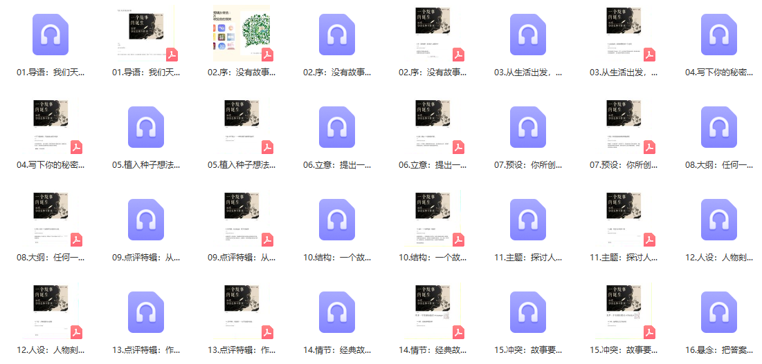 020. 22堂创意思维写作课（完结）-知云阁资源站