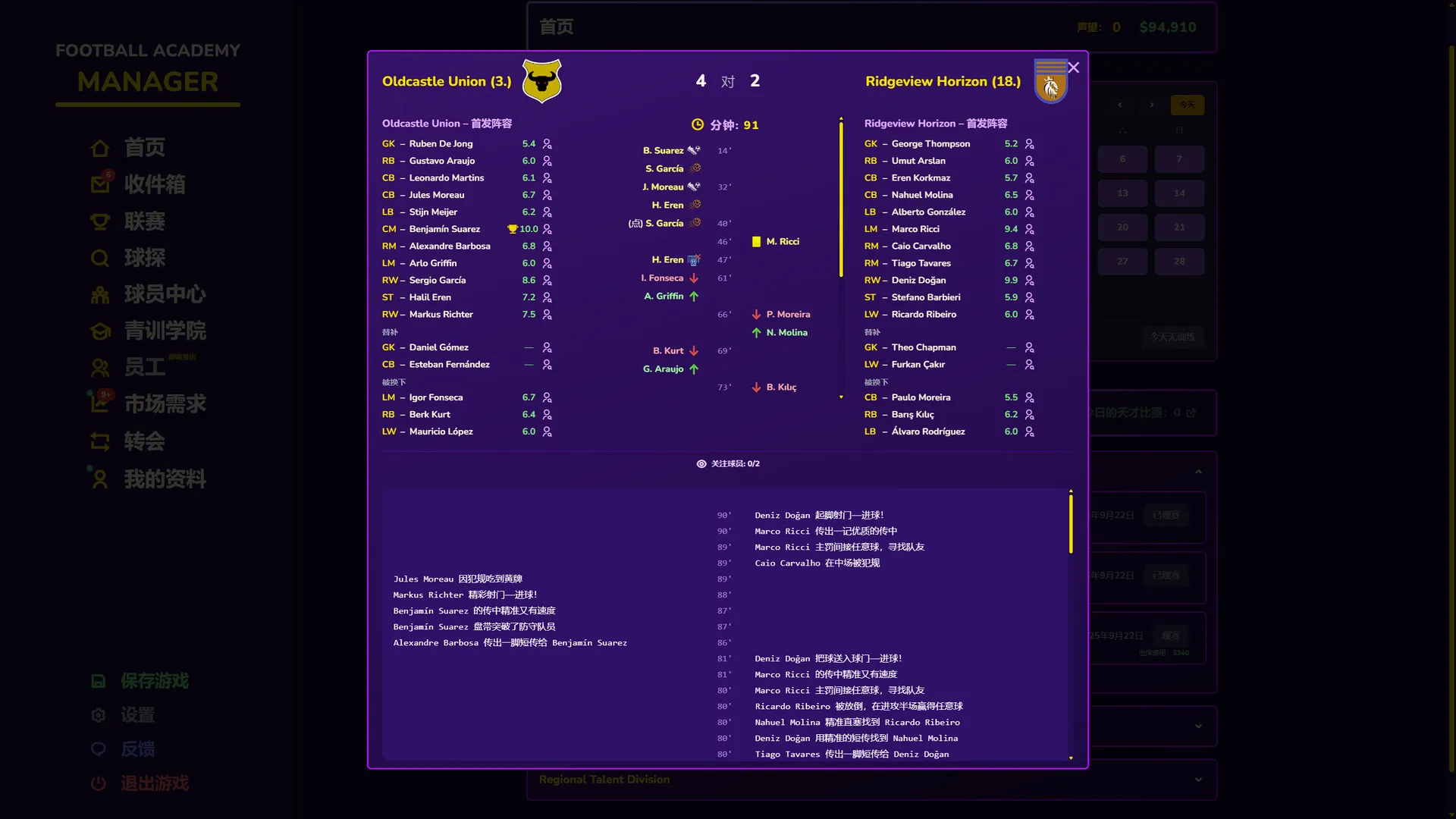 足球青训学院经理/Football Academy Manager