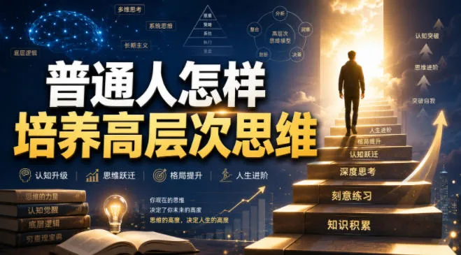 付费文章:普通人怎样培养高层次思维-知云阁资源站