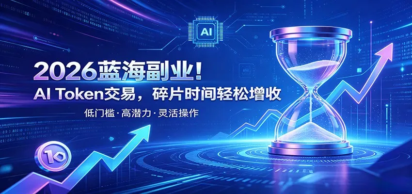 AI Token算力赛道！普通人可入局的数字副业，零门槛快速起步-知云阁资源站