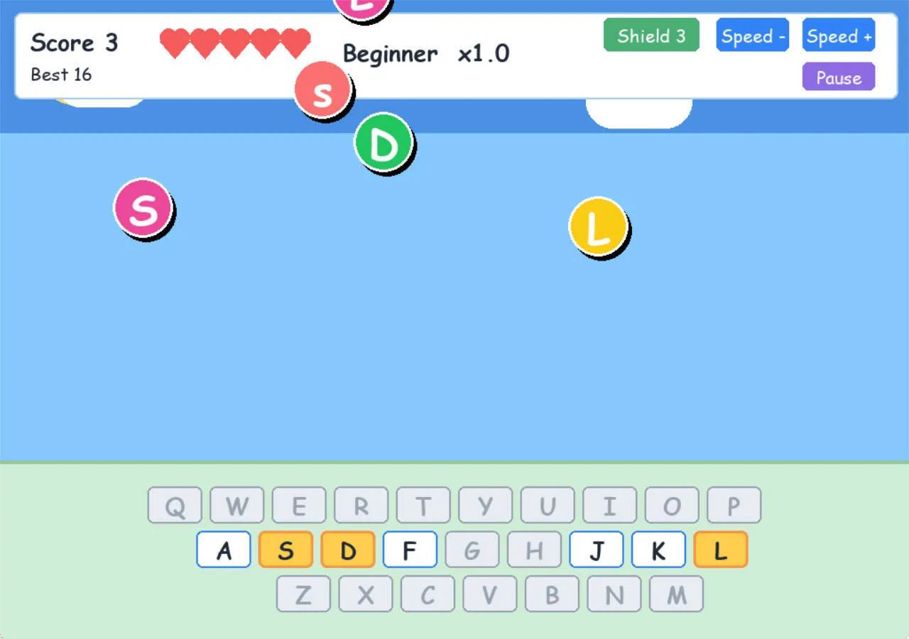 小孩键盘熟练字母大冒险V1.0-知云阁资源站