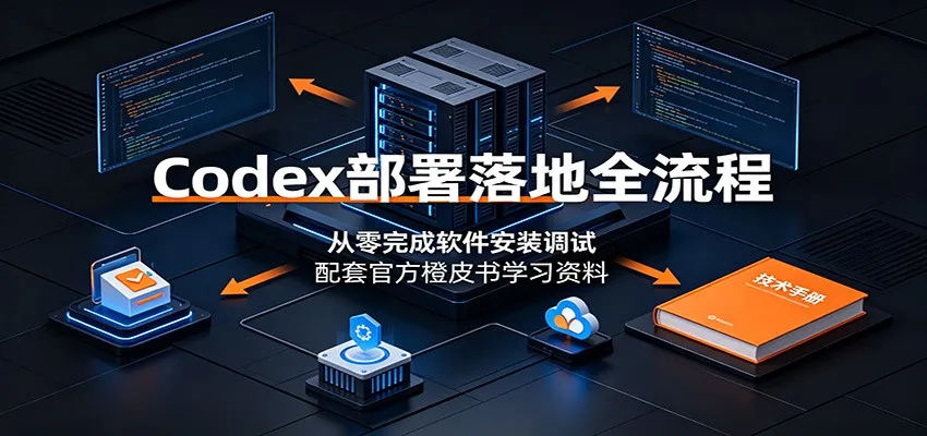Codex部署落地全流程:从零完成软件安装调试,配套官方橙皮书学习资料-知云阁资源站
