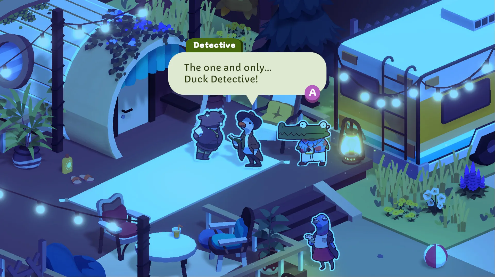 《鸭鸭侦探：露营鬼影 Duck Detective: The Ghost of Glamping》Switch中文版NSZ下载 – 含2.3.24补丁