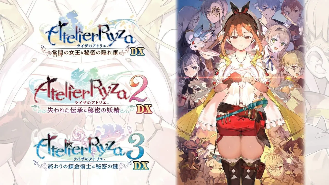莱莎的炼金工房～秘密三部曲～DX丨Atelier Ryza Secret Trilogy Deluxe Pack-知云阁资源站