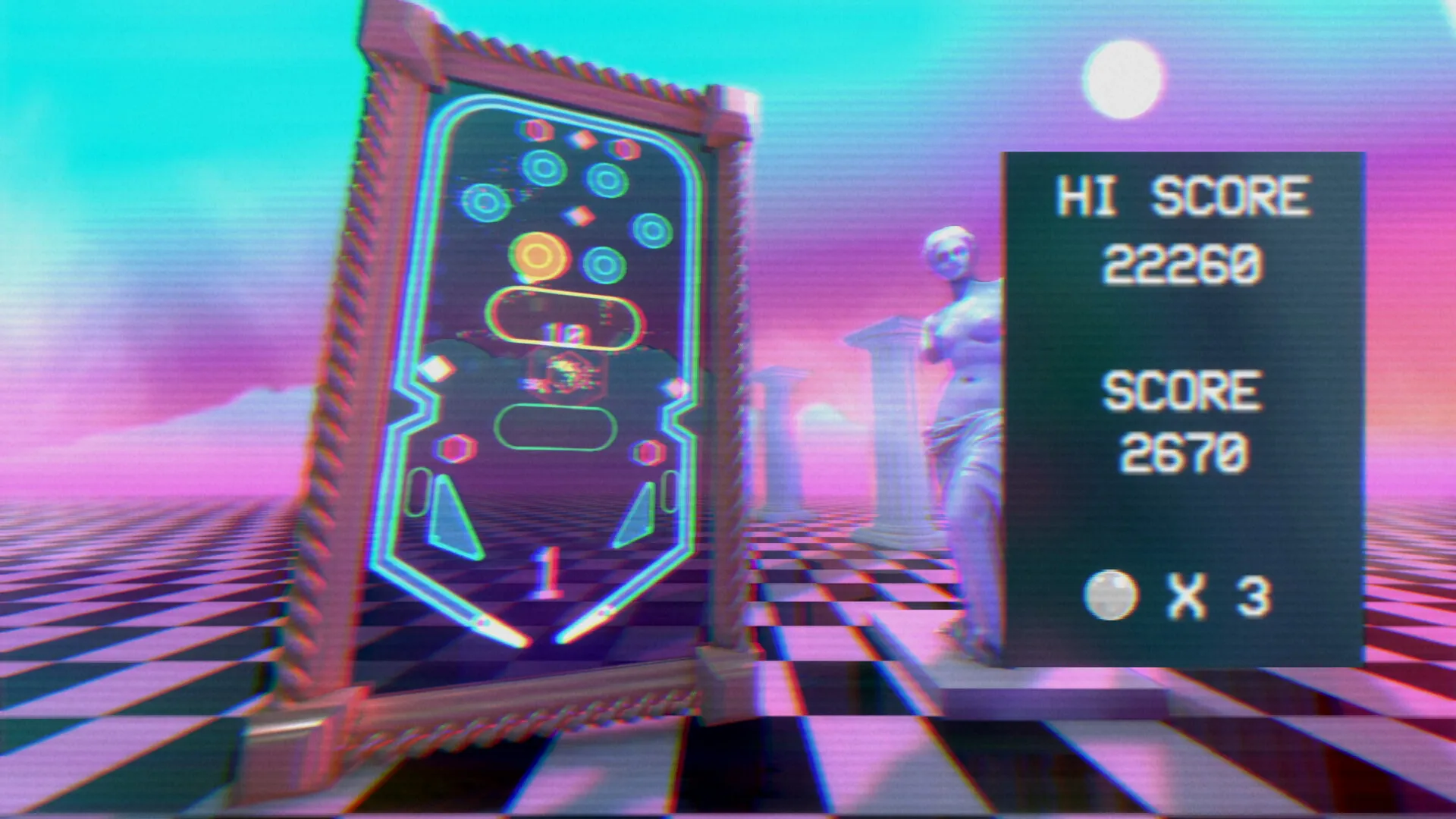 蒸汽波弹子球/Vaporwave Pinball 蒸汽波弹子球/Vaporwave Pinball