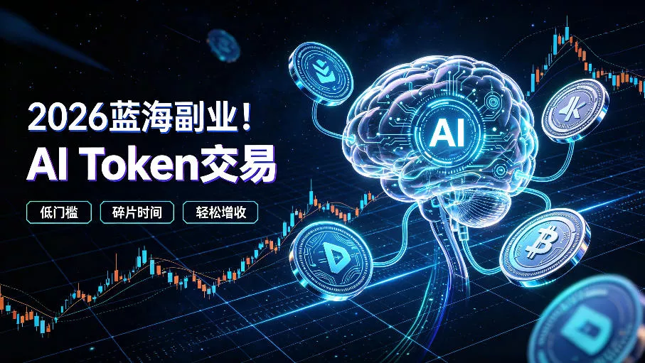 2026全新风口副业|AI智能Token交易,空闲时间轻松 賺 收益,无需全天盯盘【揭秘】-知云阁资源站