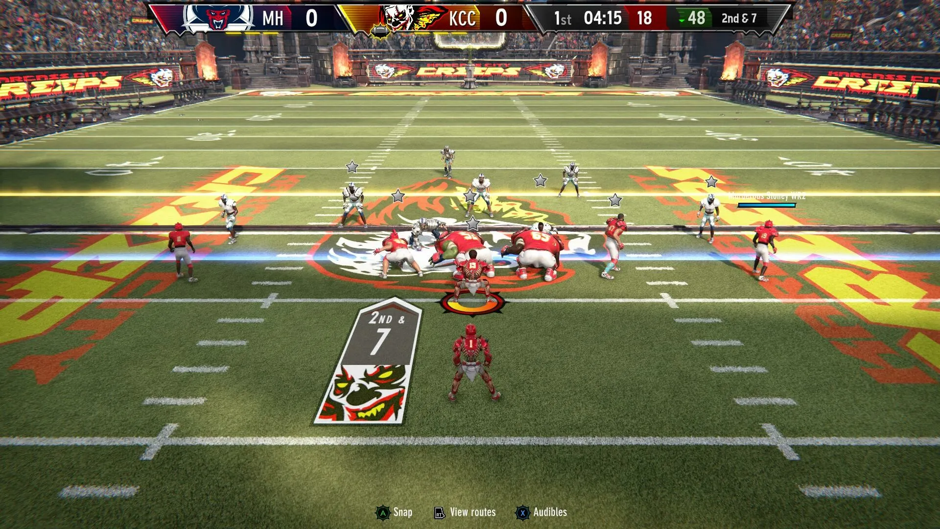 《异形橄榄球联盟2/Mutant Football League 2》PC英文版下载-含Build.21105156