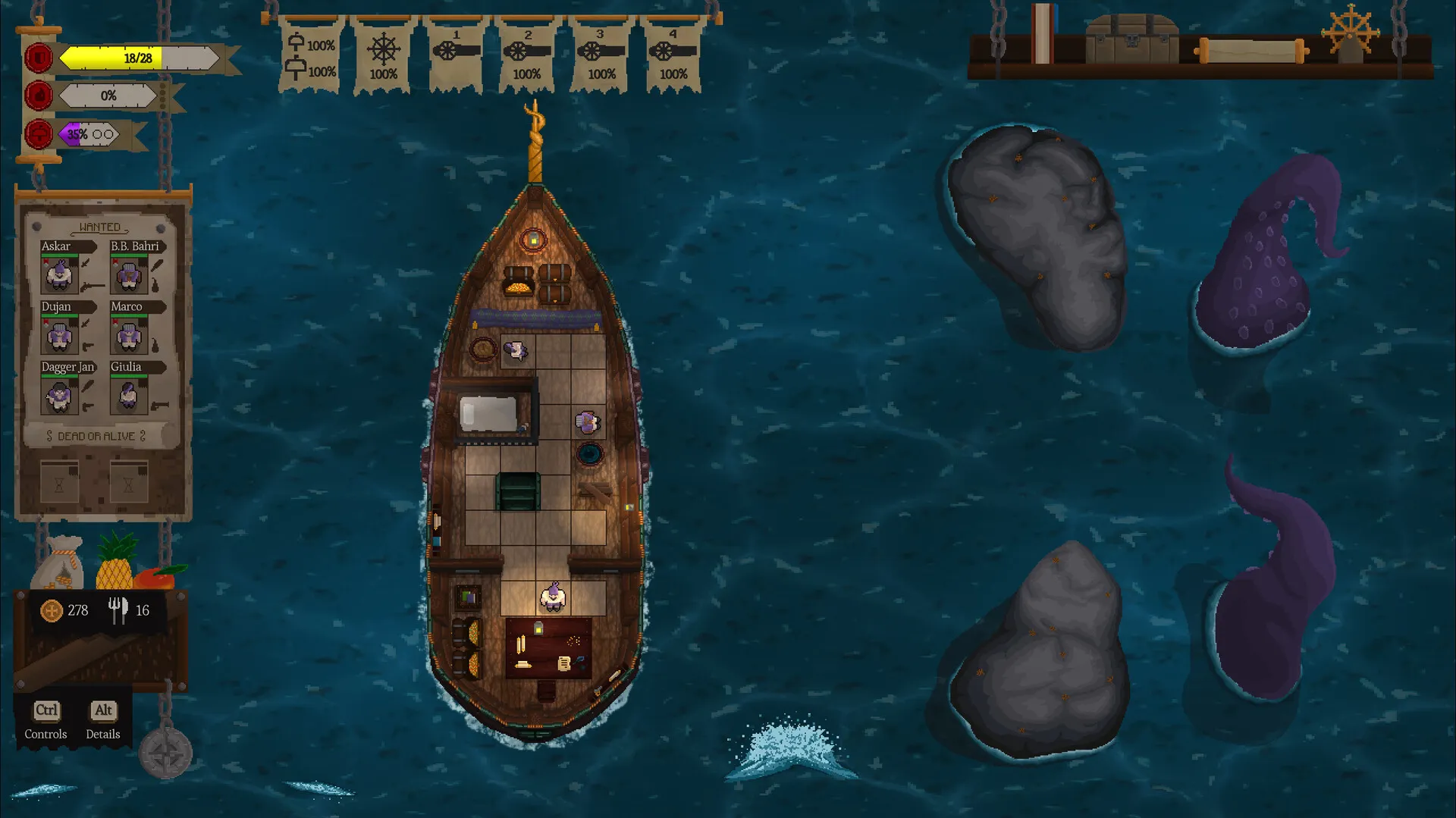 赤海狂盗：卡牌远征/Red Rogue Sea-知云阁资源站
