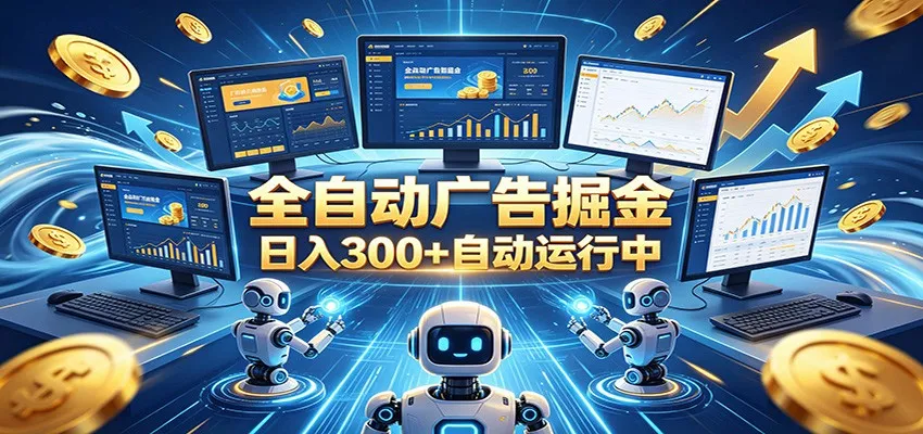 自动广告G机,日入300+,正规平台,广告浏览获益,时间自由,适合各类人群日常增收-知云阁资源站