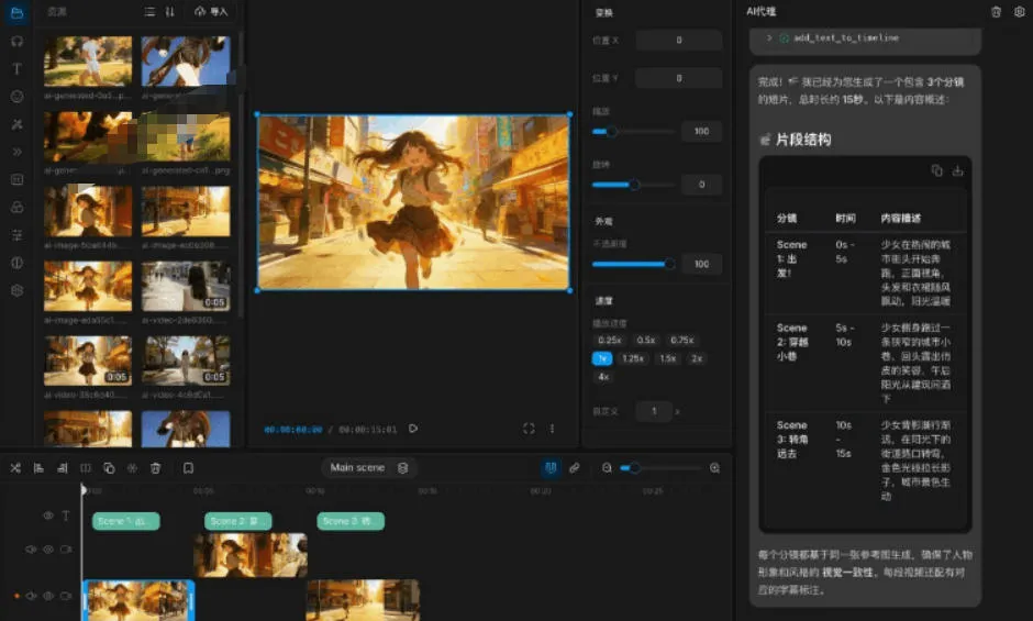开源“剪映CapCut”替代品,居然支持一键生成视频字幕?还可在线AI剪辑视频,这也太爽了吧Cutia-知云阁资源站