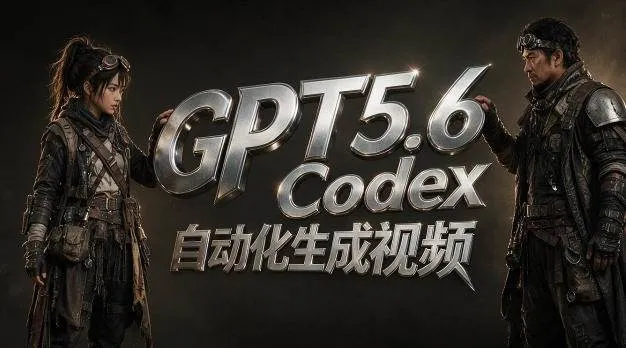 (19393期)GPT5.6+Codex自动化视频生成:提示词设计×角色设定×封面海报×工作流思路,高效产出AI视频-知云阁资源站