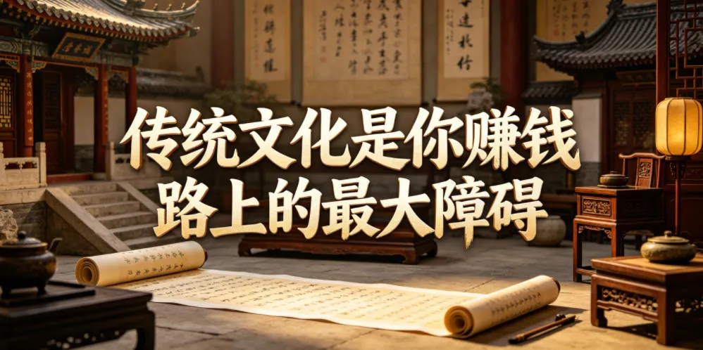 付费文章:传统文化是你賺钱路上的最大障碍-知云阁资源站