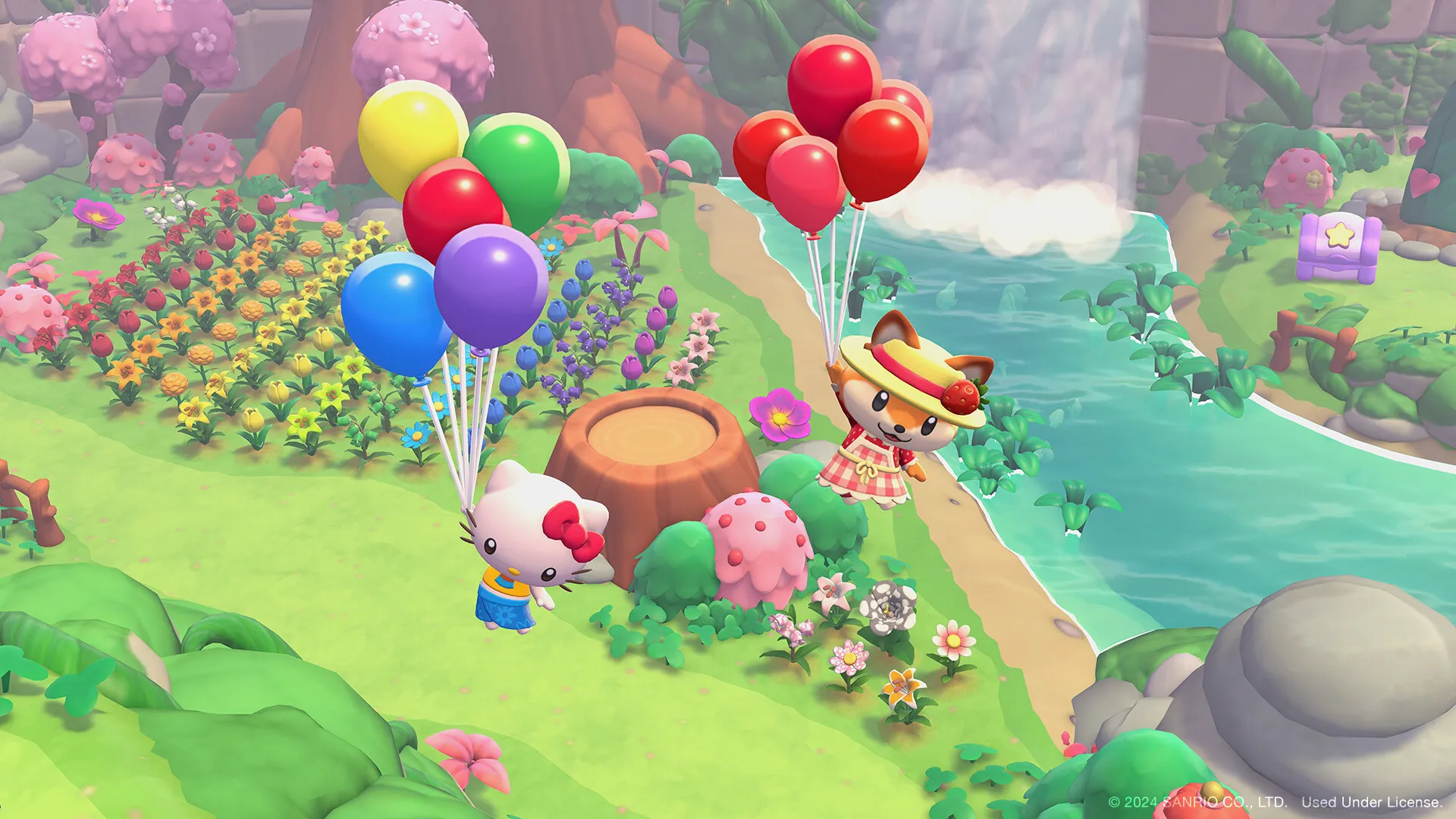 《凯蒂猫岛屿冒险 Hello Kitty Island》Switch美版中文NSZ下载 – 含2.11.1补丁+2DLC