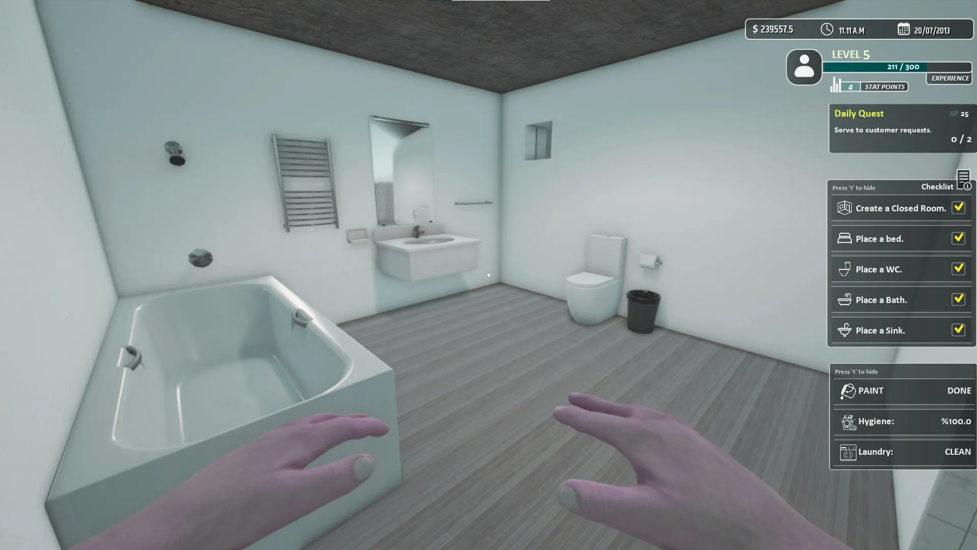 酒店老板模拟器/Hotel Owner Simulator