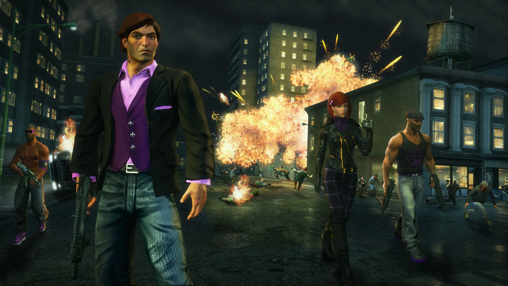 《黑道圣徒3 完全版.Saints Row: The Third – The Full Package》Switch美版英文NSP下载 – 含1.6.1补丁-知云阁资源站