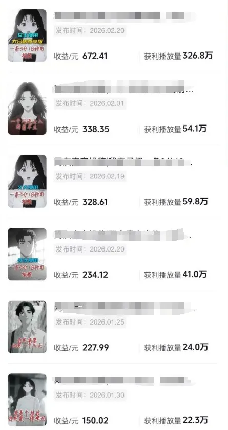 抖音某博主的AI情感故事第一人称解说视频教学,条条爆款,撸创作伙伴计划收益-知云阁资源站