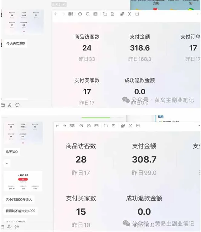 黄岛主小红书考题虚拟项目1.0:不用卷K12也能月入过万(价值2988的课程-知云阁资源站