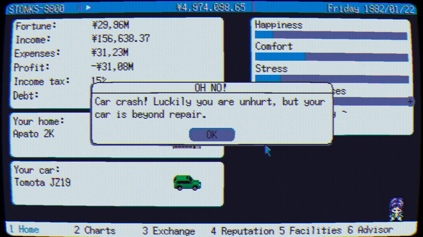 东京股神/炒股模拟器/股票市场模拟器/STONKS-9800: Stock Market Simulator 东京股神/炒股模拟器/股票市场模拟器/STONKS-9800: Stock Market Simulator