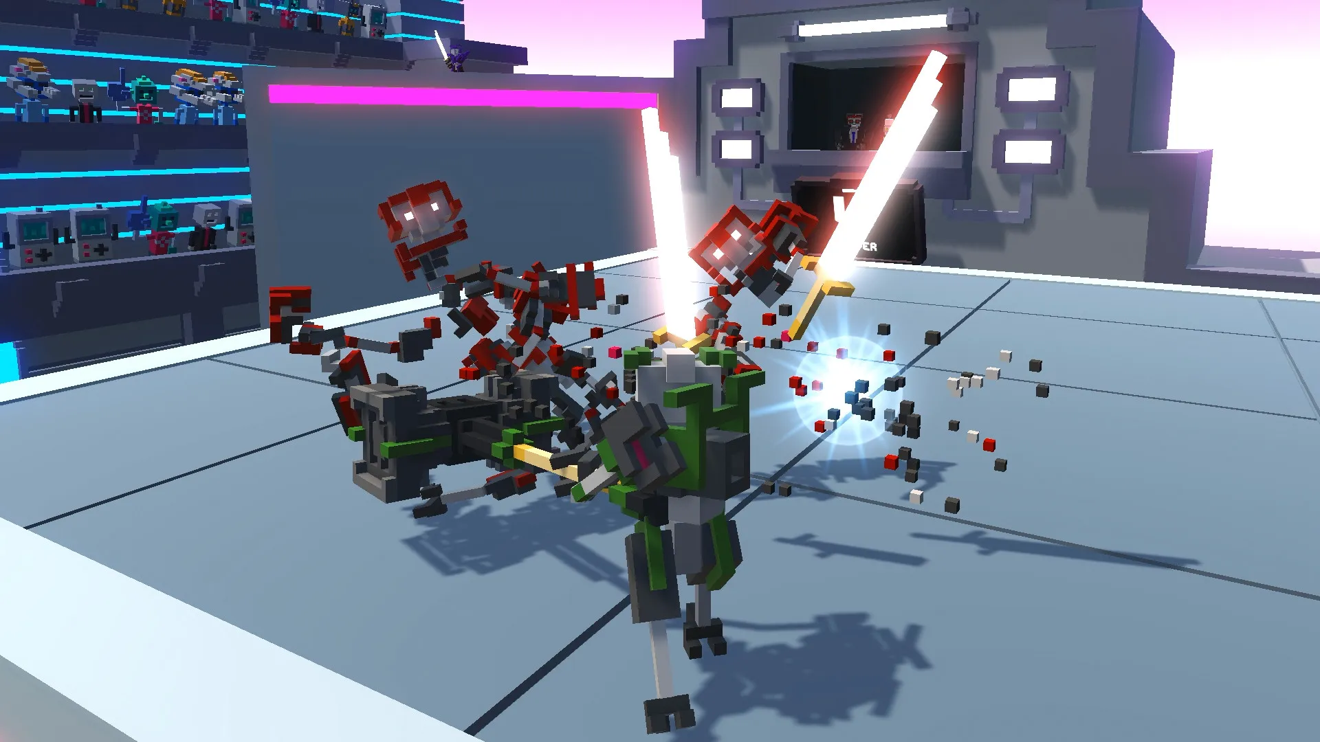 《机器人角斗场/Clone Drone in the Danger Zone》PC中文版下载-含v1.6.1.6-知云阁资源站