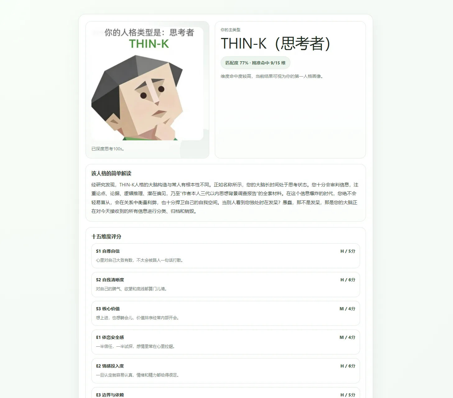 最新SBTI人格测试源码-知云阁资源站