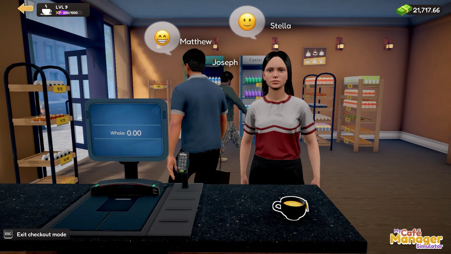 咖啡店主理人模拟器/My Cafe Manager Simulator-知云阁资源站