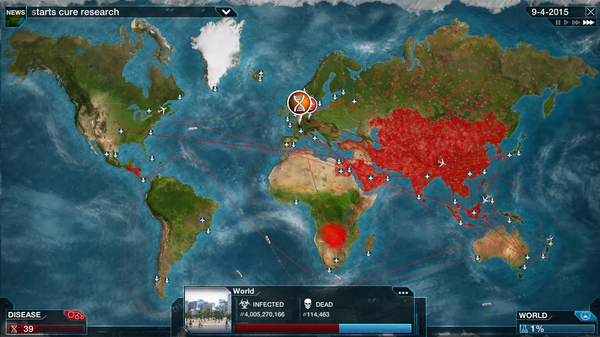 PC游戏《瘟疫公司：物竞天择/瘟疫公司：进化/Plague Inc: Evolved》中文+Build.21244809下载-知云阁资源站