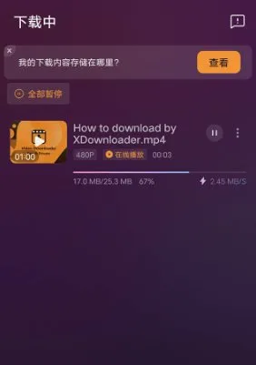 X Downloader X下载器v2.3.6 高级版-知云阁资源站