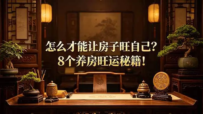 （19023期）付费文章：怎么才能让房子旺自己？8个养房旺运秘籍！-知云阁资源站
