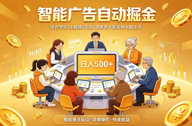 2026年最好做的项目：自动掘金项目，小白轻易上手，单日轻松收入500+【揭秘】-知云阁资源站