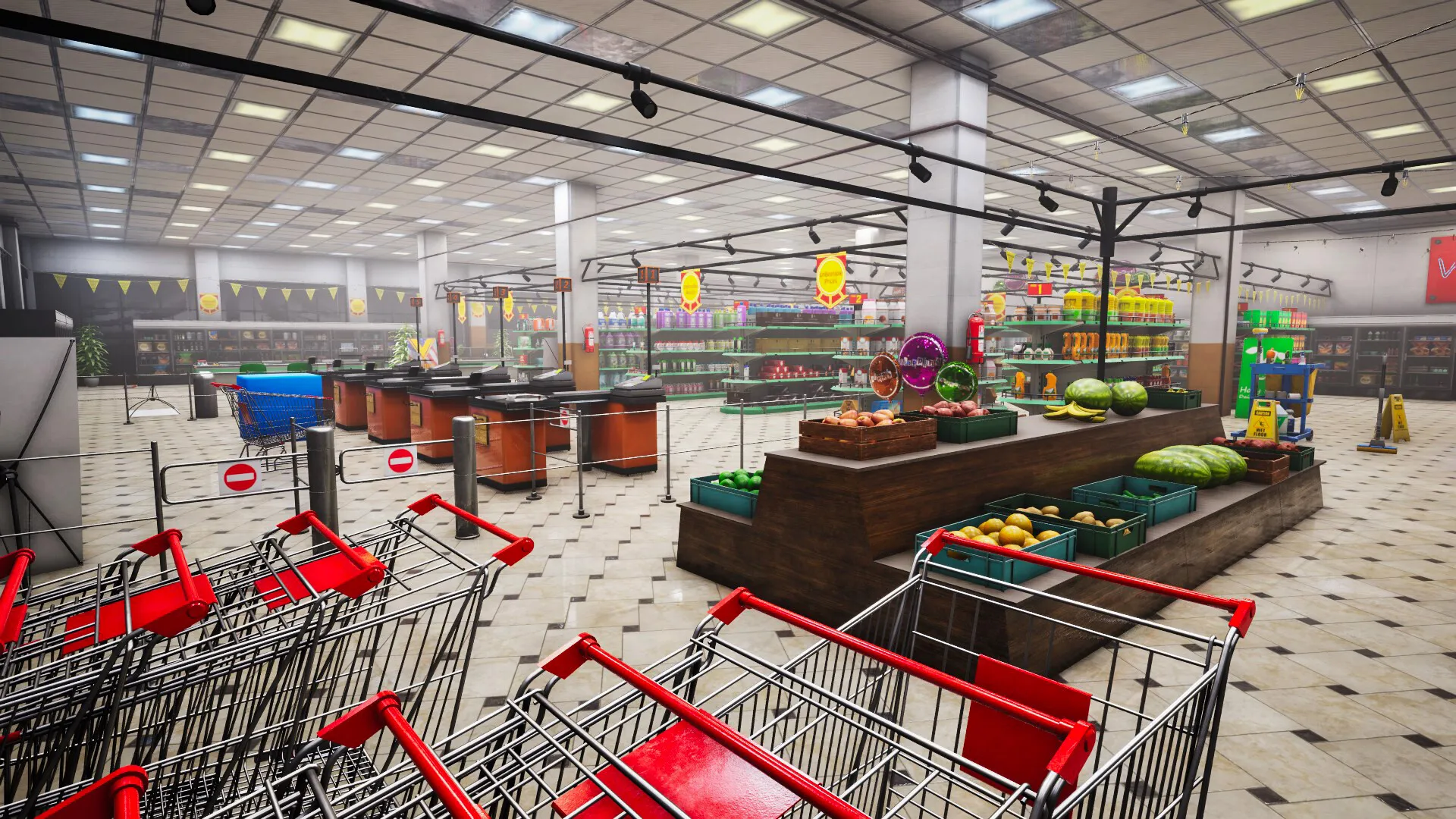出口前：超市/Before Exit: Supermarket-知云阁资源站
