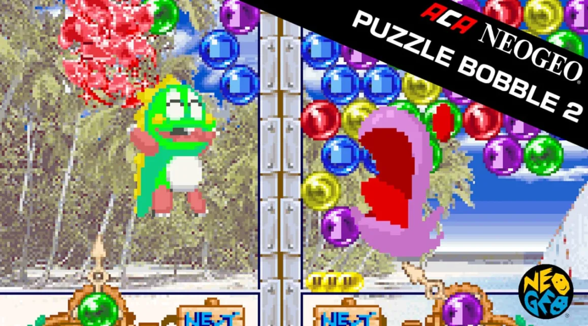 《NEOGEO 泡泡龙2 ACA NEOGEO PUZZLE BOBBLE 2》Switch英文版NSP下载-知云阁资源站