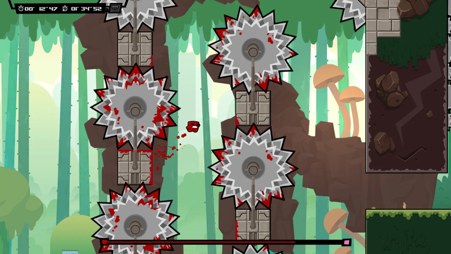 《超级食肉男孩：永无止境 Super Meat Boy Forever》Switch中文版NSZ下载 +v262144补丁