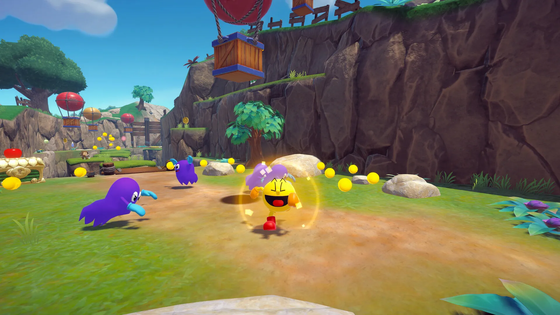 《吃豆人 吃遍世界2 重制版 PAC-MAN 2》Switch港版中文NSZ下载 – 含1.0.4补丁+2DLC