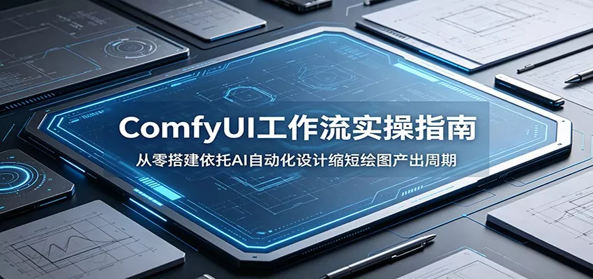 ComfyUI 工作流实操指南：从零搭建依托AI自动化设计缩短绘图产出周期-知云阁资源站