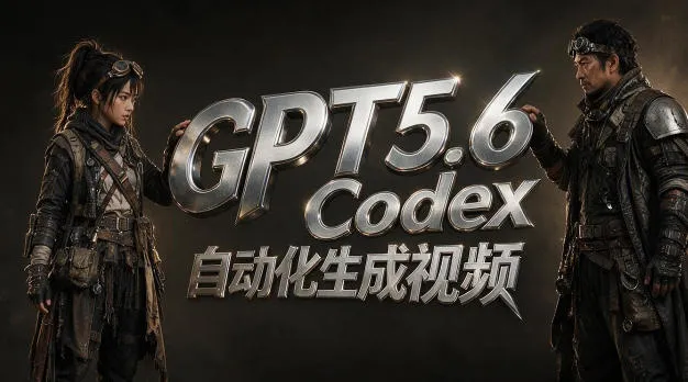 GPT5.6+Codex自动化生成视频全流程实战,从提示词设计、角色设定、封面海报,到视频生成思路与自动化工作流-知云阁资源站