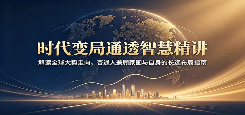 时代变局通透智慧精讲:解读全球大势走向,普通人兼顾家国与自身的长远布局指南-知云阁资源站