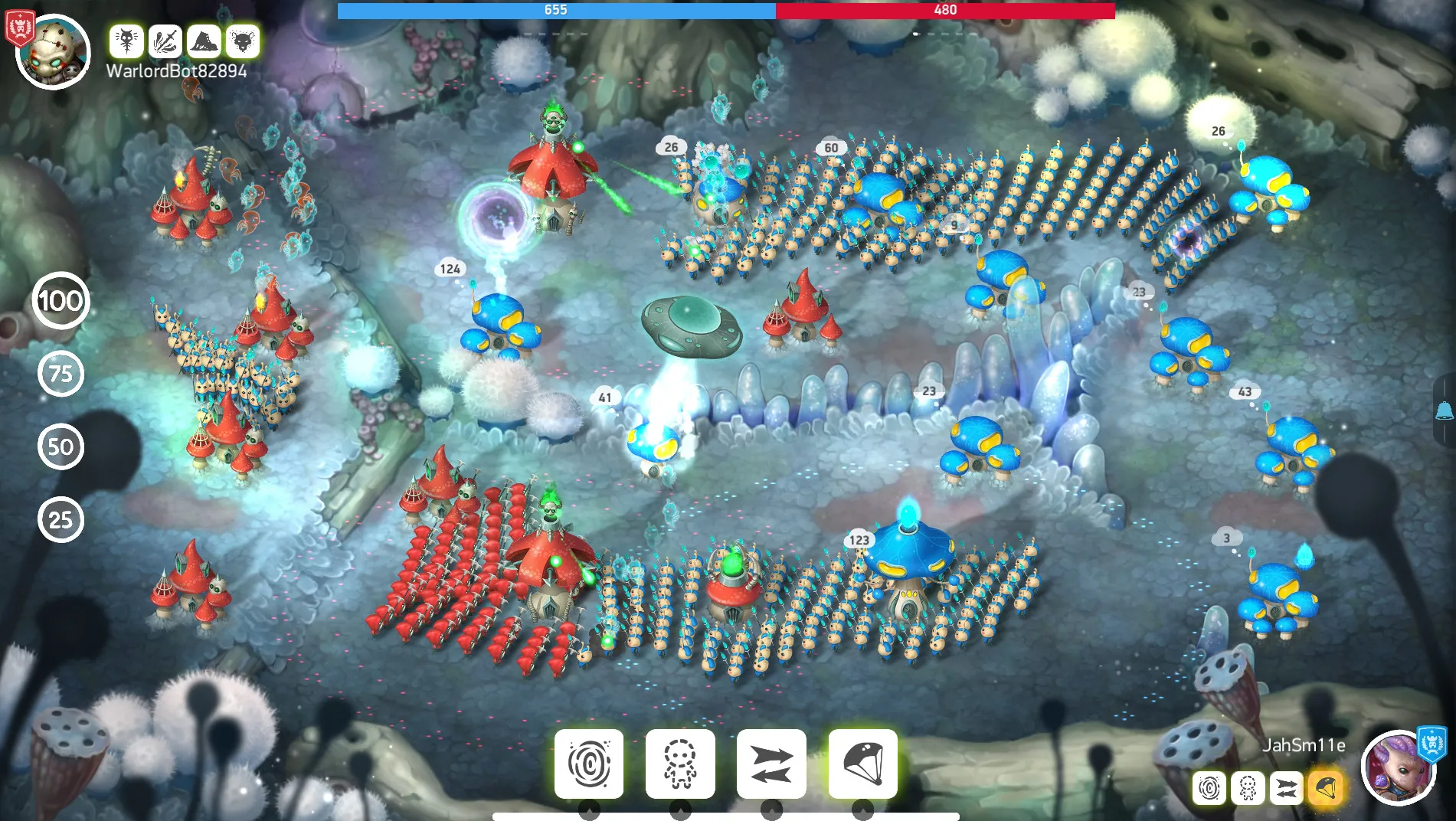 《蘑菇战争 2 Mushroom Wars 2》Switch中文版NSP下载 – 含1.0.0补丁