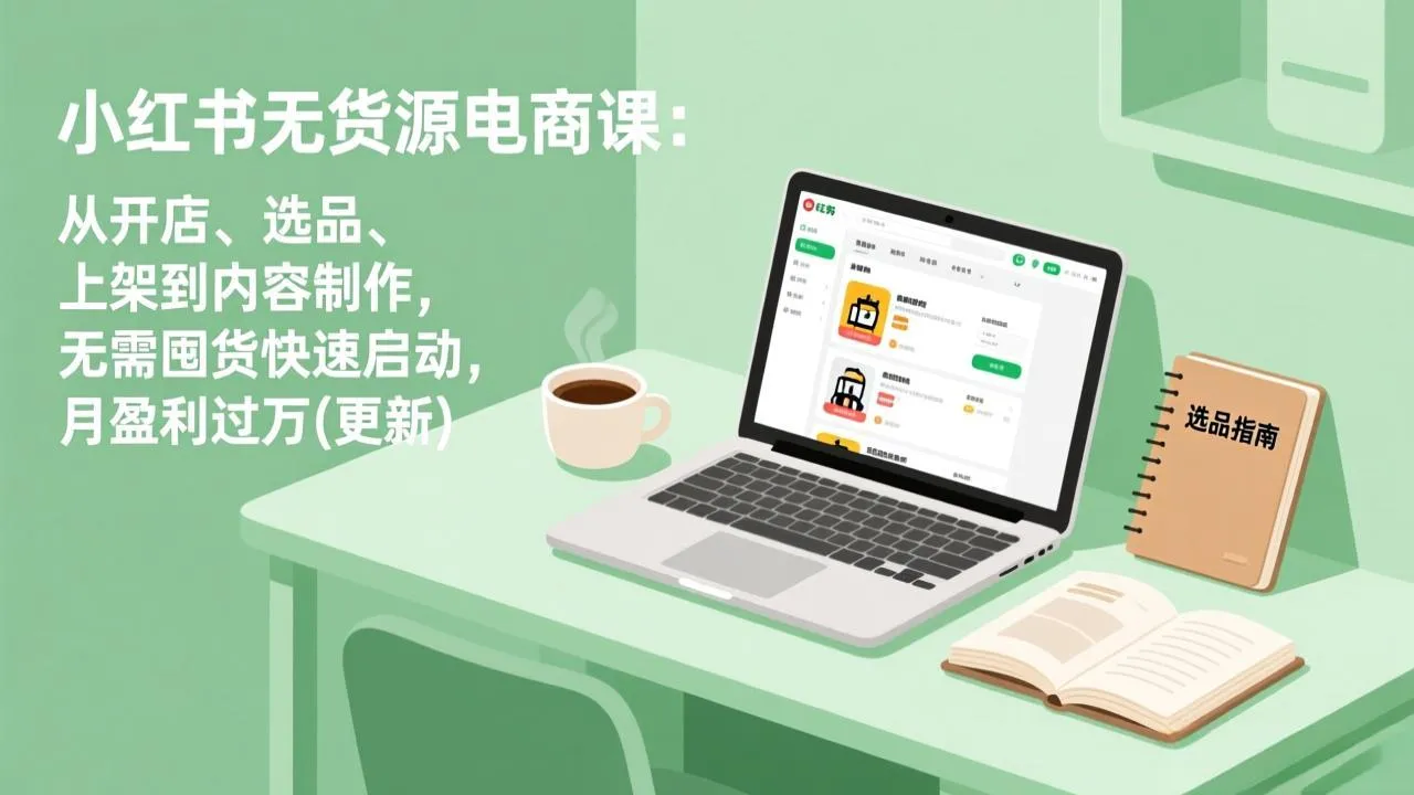 小红书无货源电商课(4月20更新 小红书无货源电商课(4月20更新
