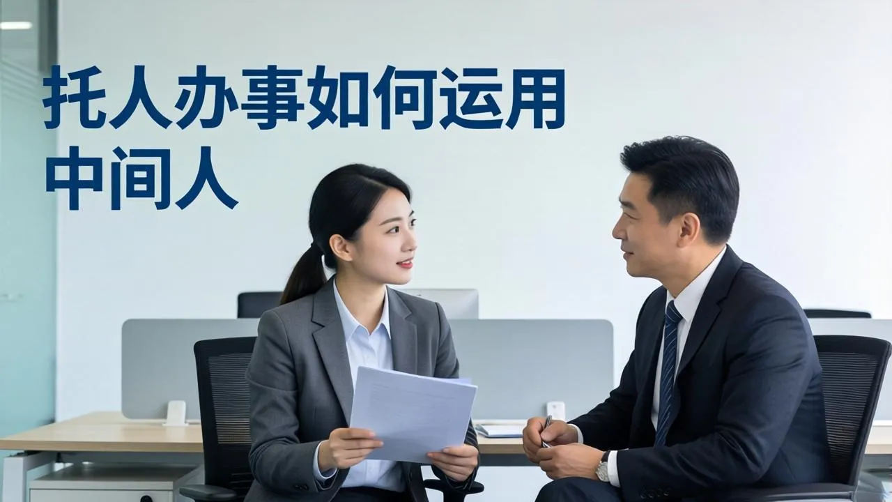 付费文章:托人办事如何运用中间人? 付费文章:托人办事如何运用中间人?