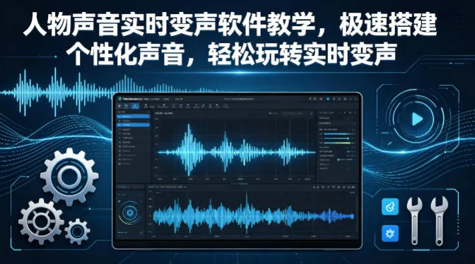 人物声音实时变声软件教学,极速搭建个性化声音,轻松玩转实时变声 人物声音实时变声软件教学,极速搭建个性化声音,轻松玩转实时变声