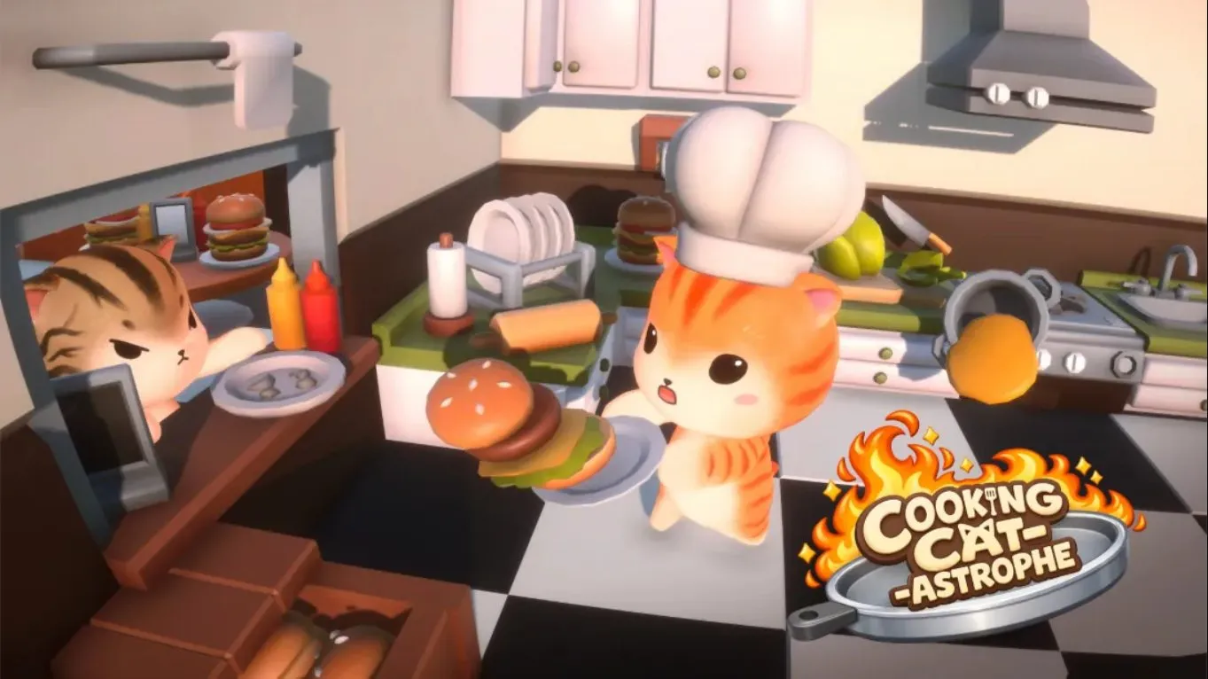 【美版】猫咪闹厨房 .Cooking Cat-Astrophe 中文-知云阁资源站