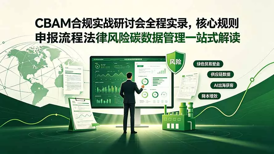 CBAM合规实战研讨会全程实录，核心规则申报流程法律风险碳数据管理一站式解读-知云阁资源站