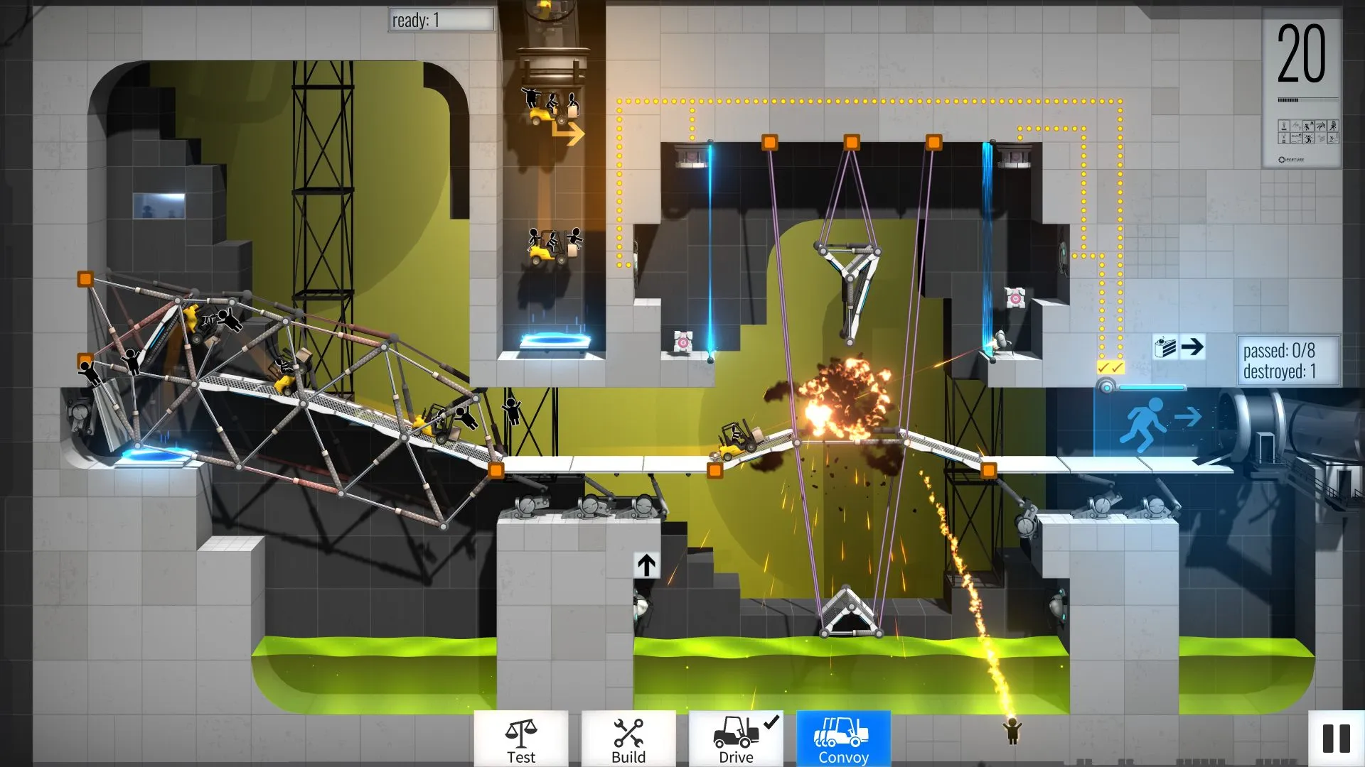 桥梁工程师传送门/Bridge Constructor Portal-知云阁资源站