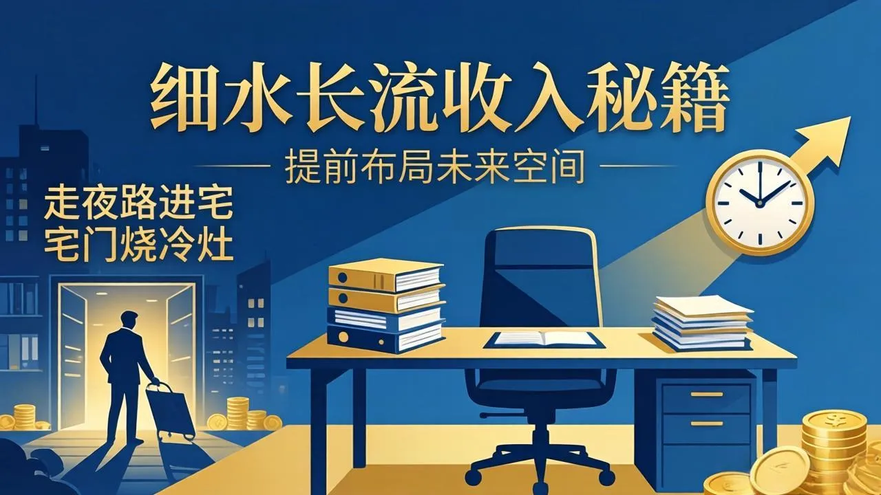 某付费文章:细水长流收入秘籍:走夜路进宅门烧冷灶,提前布局未来空间 某付费文章:细水长流收入秘籍:走夜路进宅门烧冷灶,提前布局未来空间