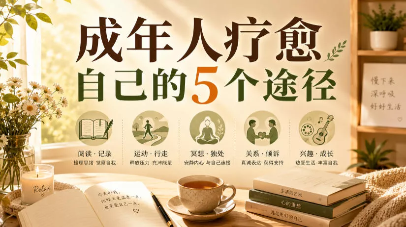 付费文章：成年人疗愈自己的5个途径-知云阁资源站
