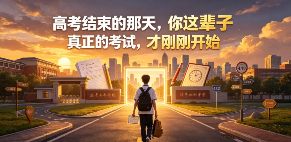 付费文章:高考结束的那天,你这辈子真正的考试,才刚刚开始-知云阁资源站